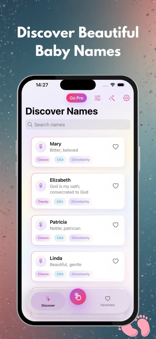 BabyName app – baby name meanings and origins