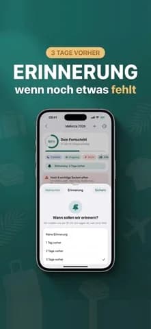 Packliste gemeinsam packen mit Partner und Familie