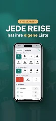 Packliste – Erinnerung vor der Abreise