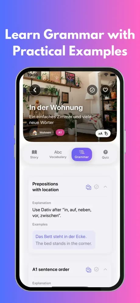 LesenLab - Quiz and review